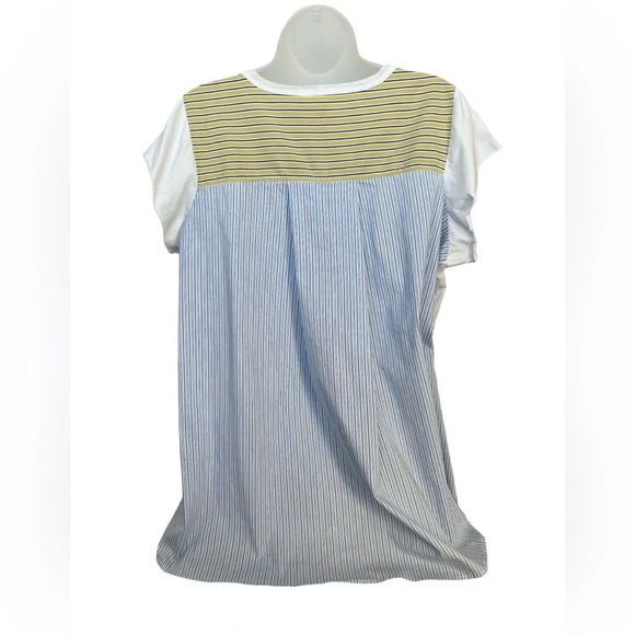 Maeve by Anthropologie Ladies Pinstriped Pocket Tunic Size Medium - Picture 5 of 9